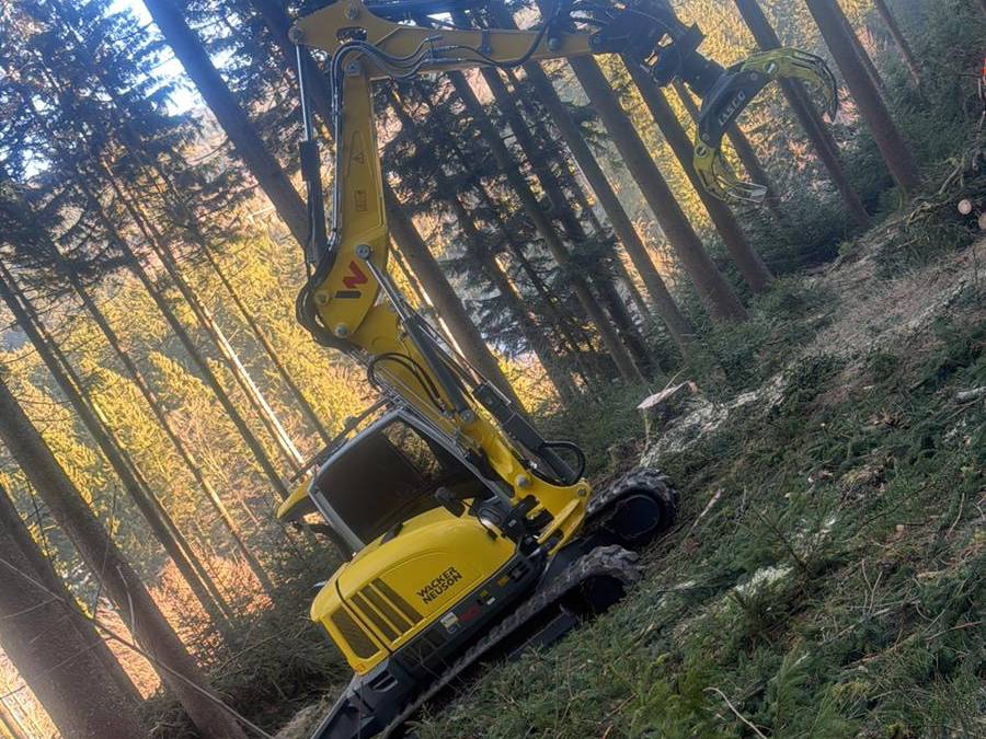 Wacker Neuson ET90 Kettenbagger. – Maschinenpark Kronfeldner
