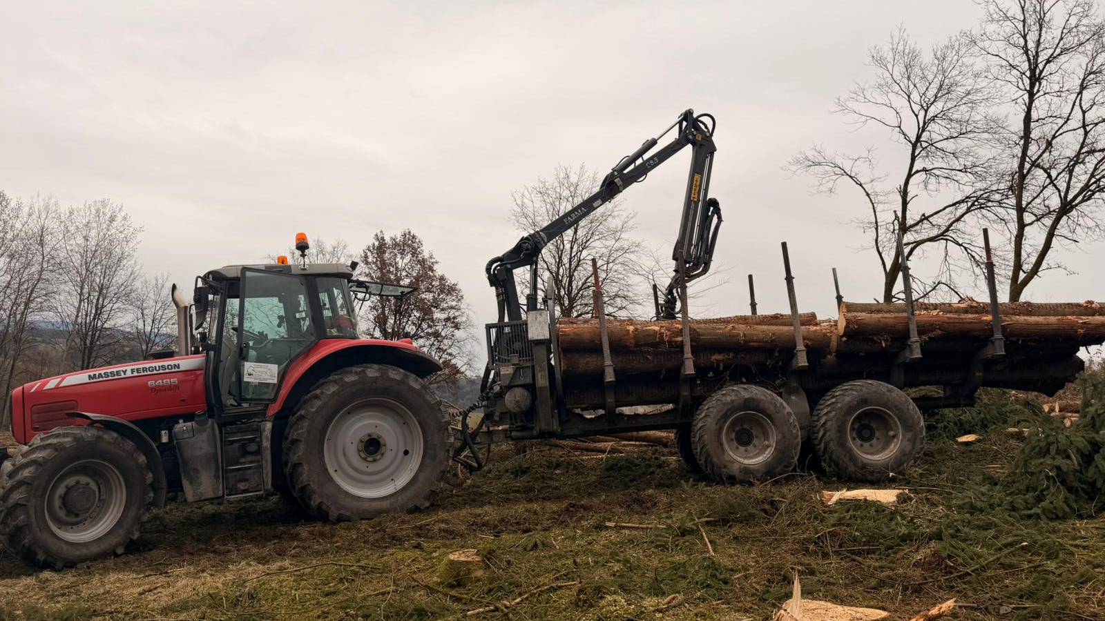 Rückearbeiten – Forst- & Baggerbetrieb Kronfeldner